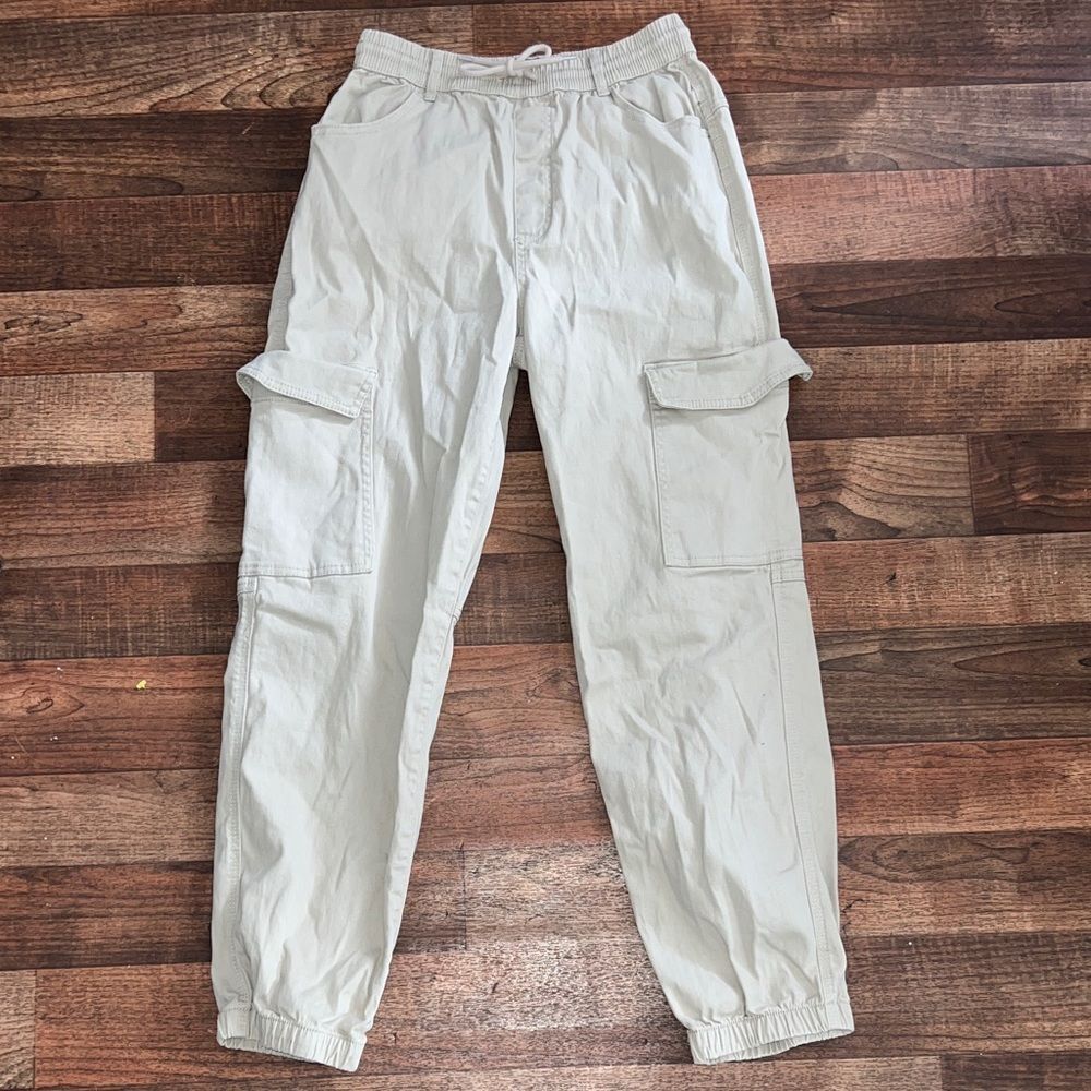 Refuge beige Cargo Joggers small streetwear casual